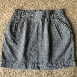 Twenty One linen/cotton black skirt